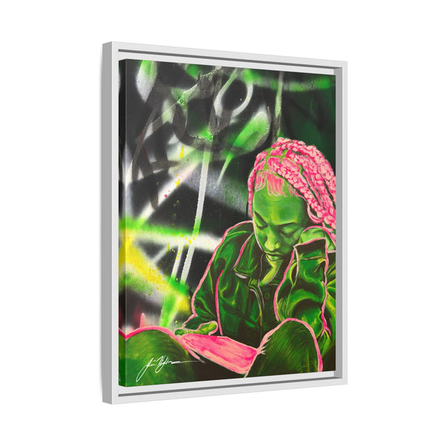 Disconnected - Framed Canvas Print