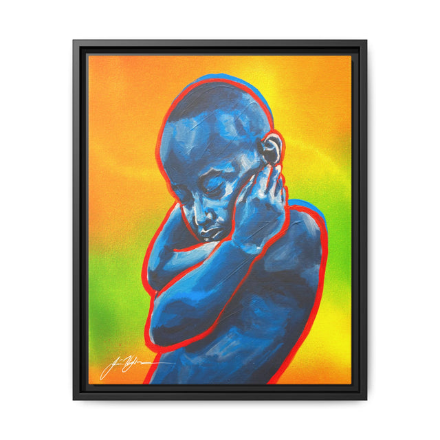 Soothe - Framed Canvas Print