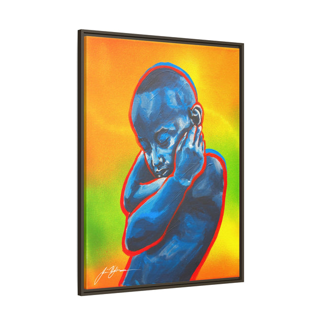 Soothe - Framed Canvas Print