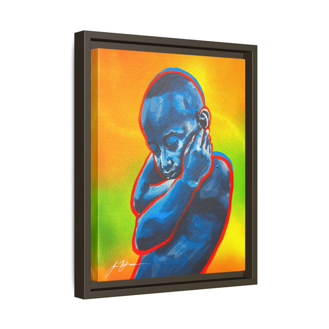 Soothe - Framed Canvas Print