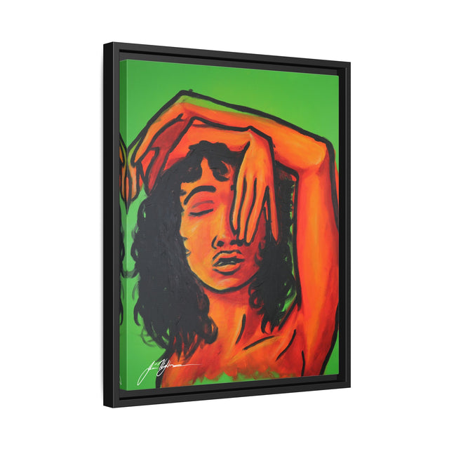 Burn For — Framed Matte Canvas Wall Art