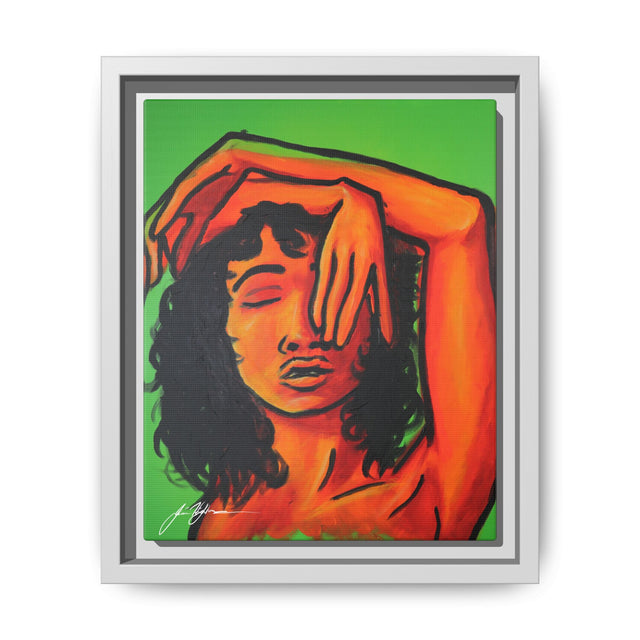 Burn For — Framed Matte Canvas Wall Art