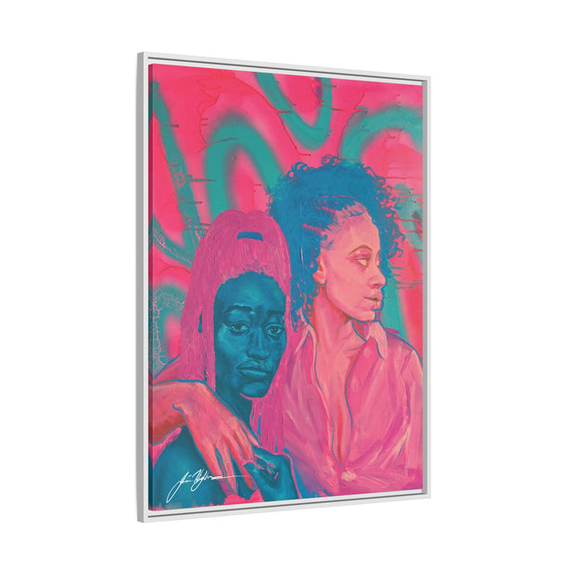 Familiar - Framed Canvas Print