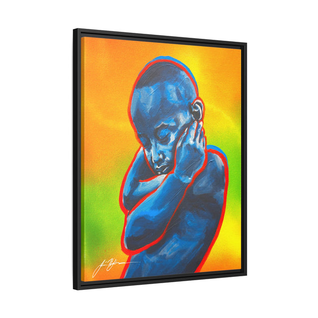 Soothe - Framed Canvas Print