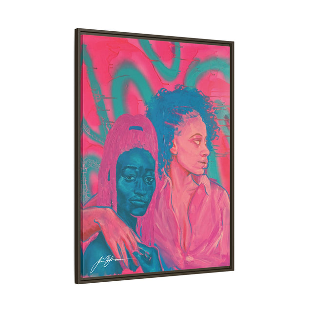 Familiar - Framed Canvas Print