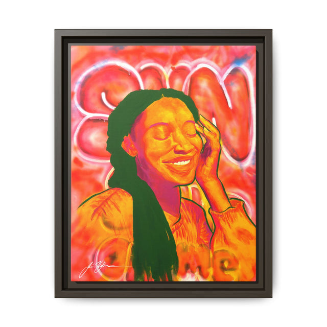 Sunshine On Me - Framed Canvas Print