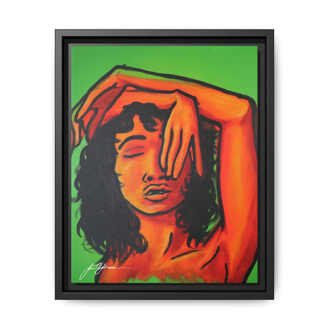 Burn For — Framed Matte Canvas Wall Art