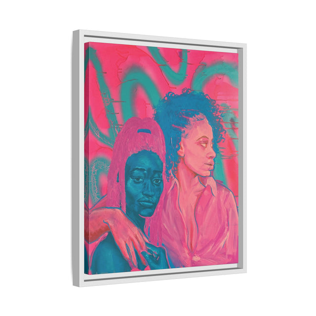 Familiar - Framed Canvas Print