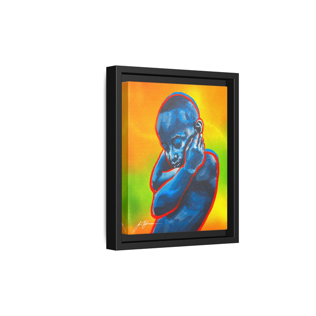 Soothe - Framed Canvas Print