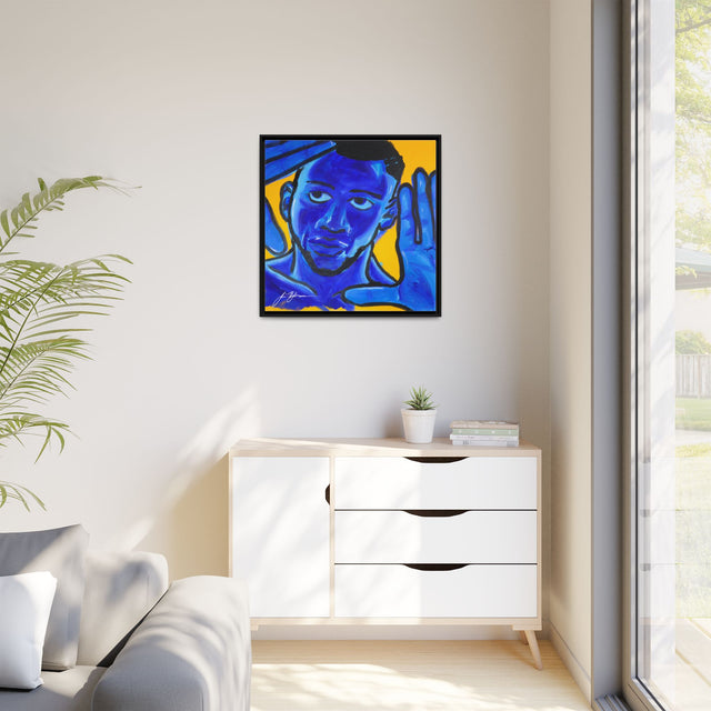 Indio Painting — Matte Framed Canvas Art