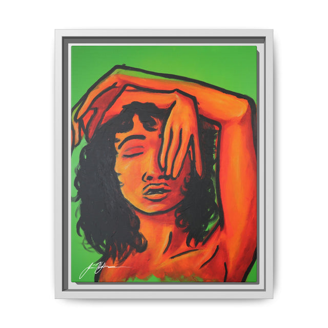 Burn For — Framed Matte Canvas Wall Art