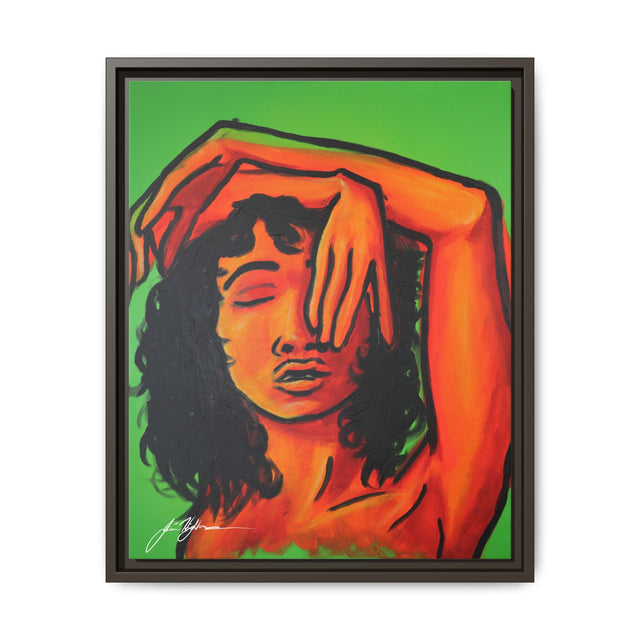 Burn For — Framed Matte Canvas Wall Art