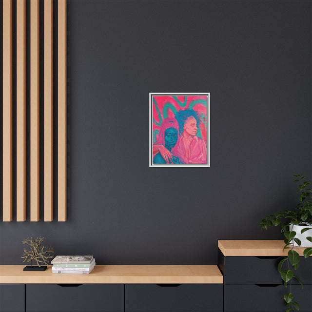 Familiar - Framed Canvas Print