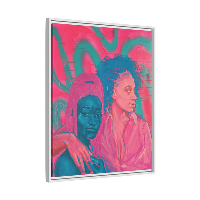 Familiar - Framed Canvas Print