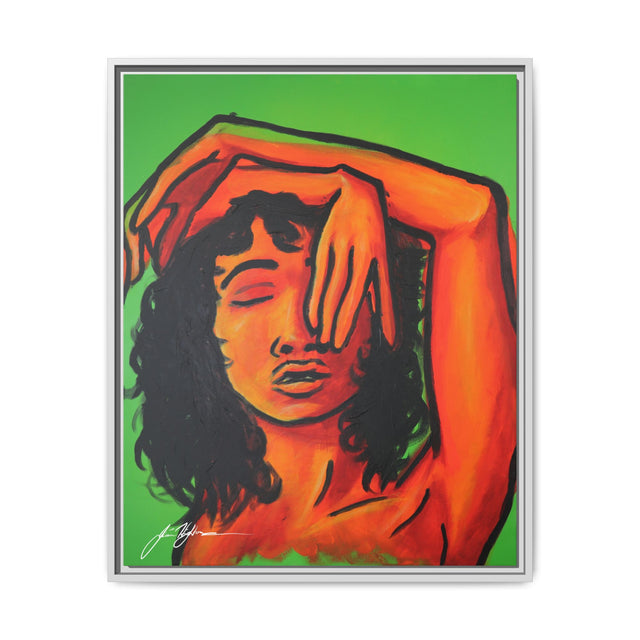 Burn For — Framed Matte Canvas Wall Art