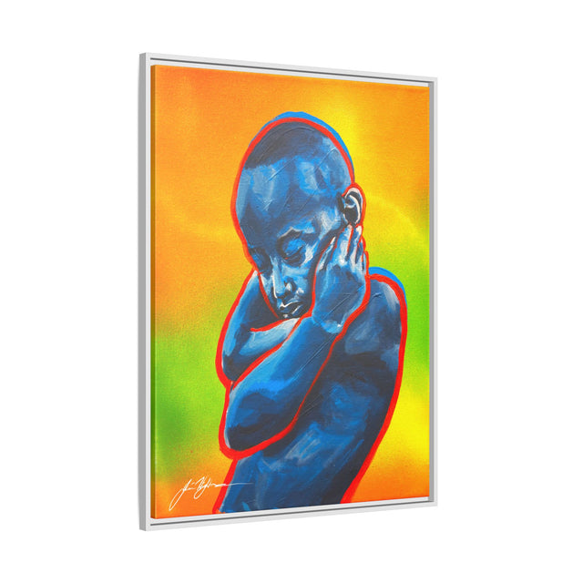 Soothe - Framed Canvas Print