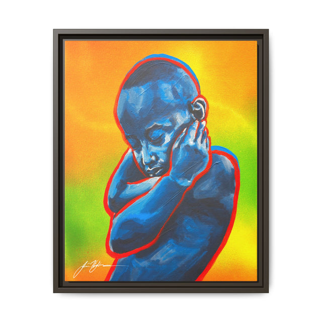 Soothe - Framed Canvas Print