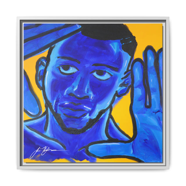 Indio Painting — Matte Framed Canvas Art