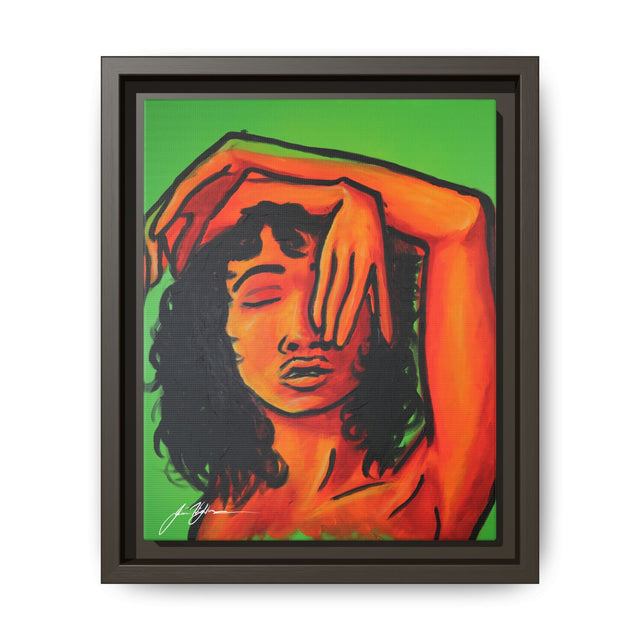 Burn For — Framed Matte Canvas Wall Art