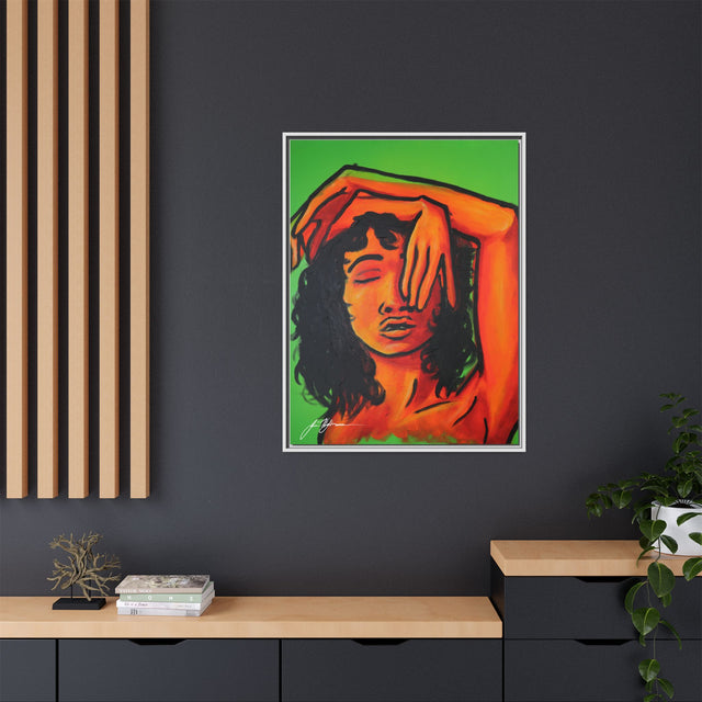 Burn For — Framed Matte Canvas Wall Art