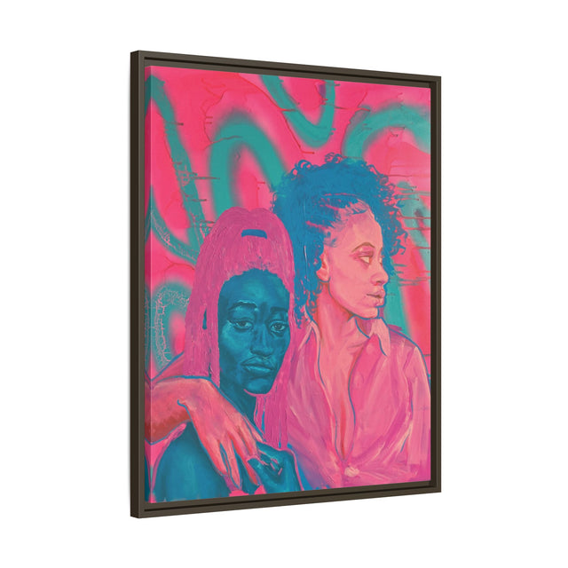 Familiar - Framed Canvas Print