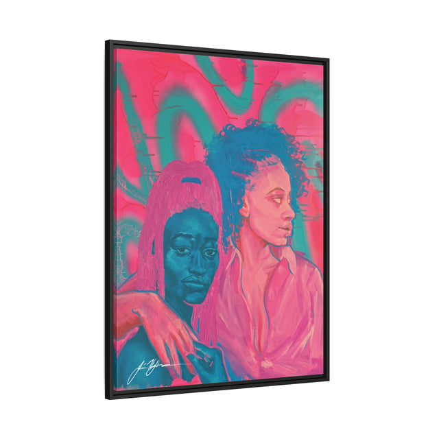 Familiar - Framed Canvas Print