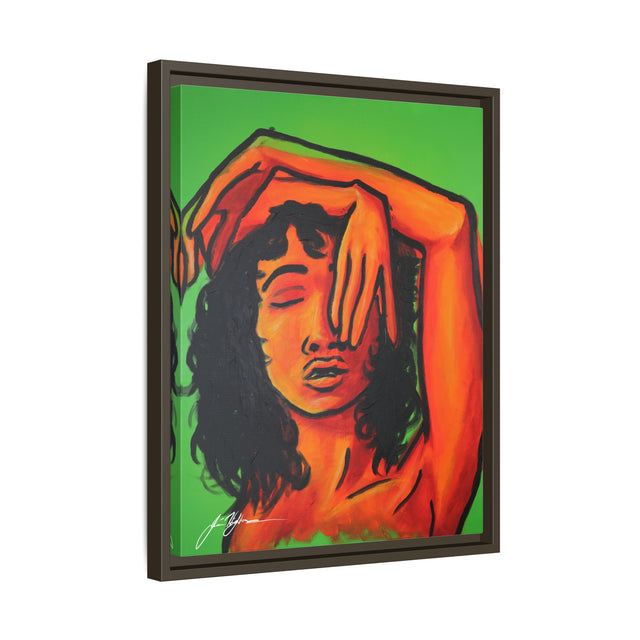 Burn For — Framed Matte Canvas Wall Art