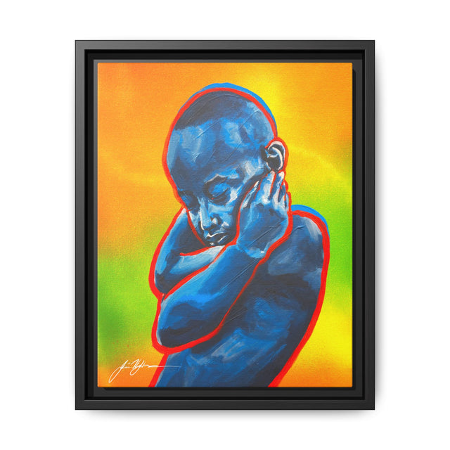 Soothe - Framed Canvas Print