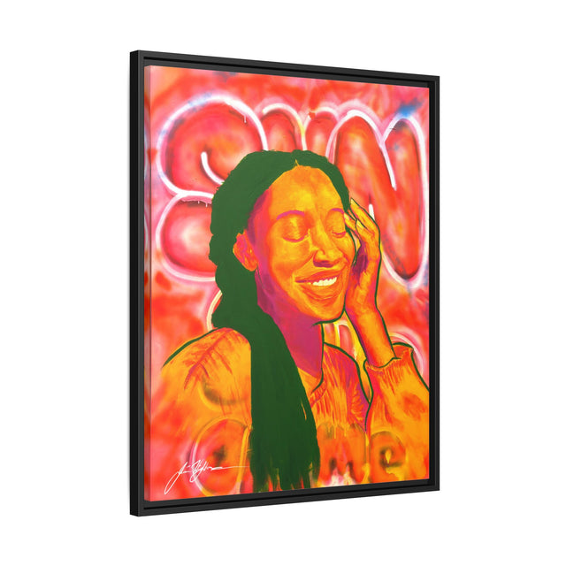 Sunshine On Me - Framed Canvas Print