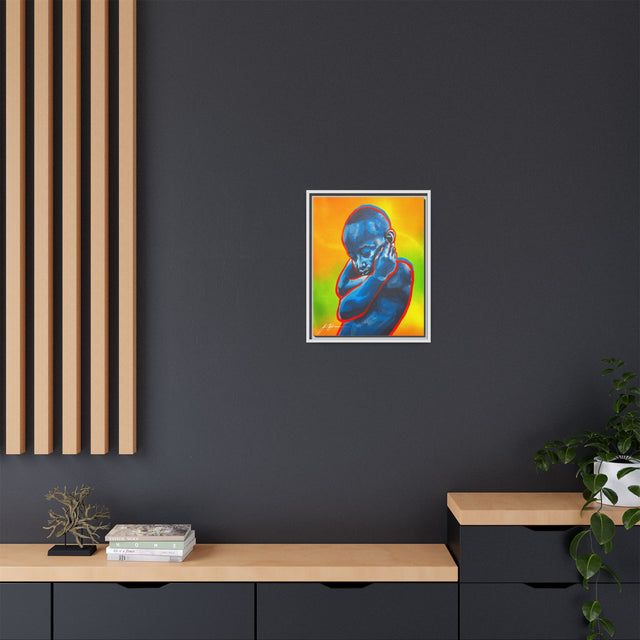 Soothe - Framed Canvas Print