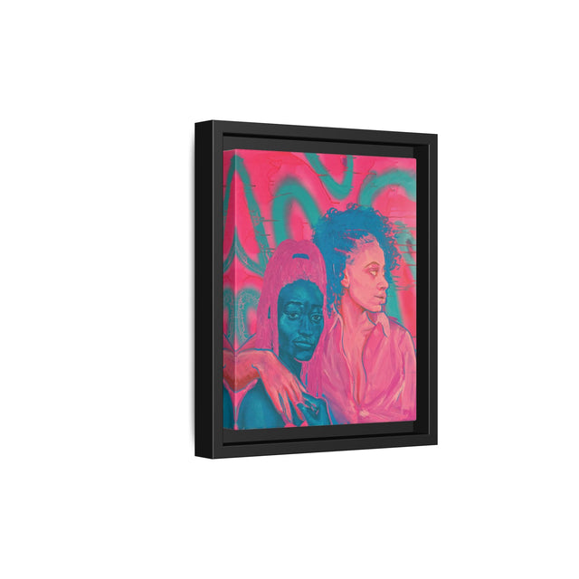 Familiar - Framed Canvas Print