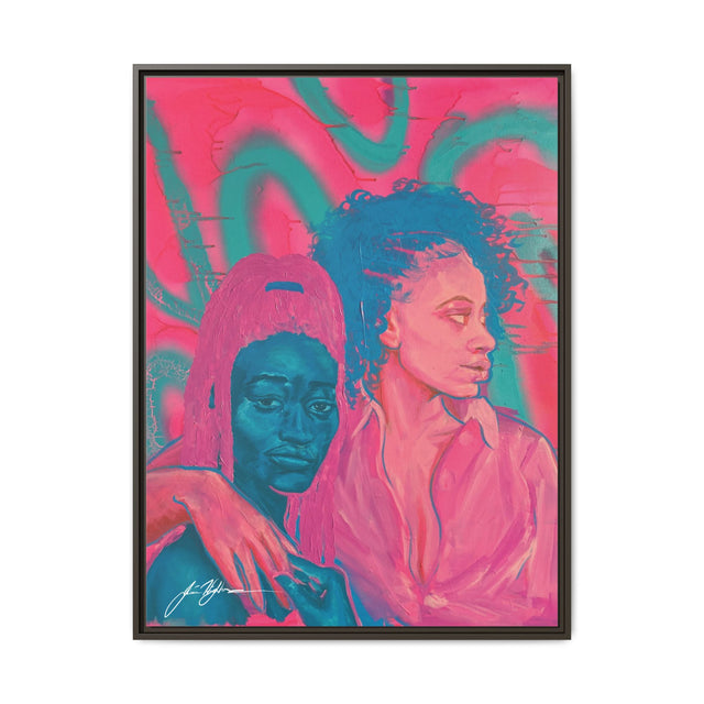 Familiar - Framed Canvas Print