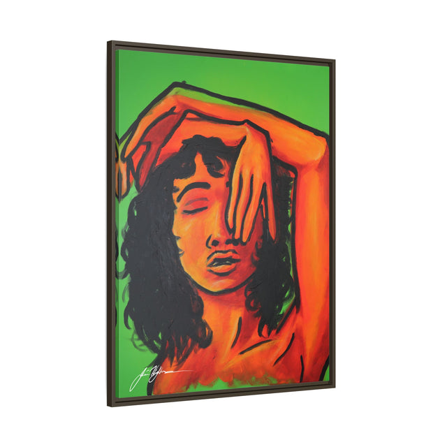 Burn For — Framed Matte Canvas Wall Art