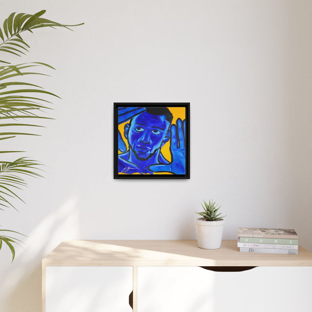 Indio Painting — Matte Framed Canvas Art