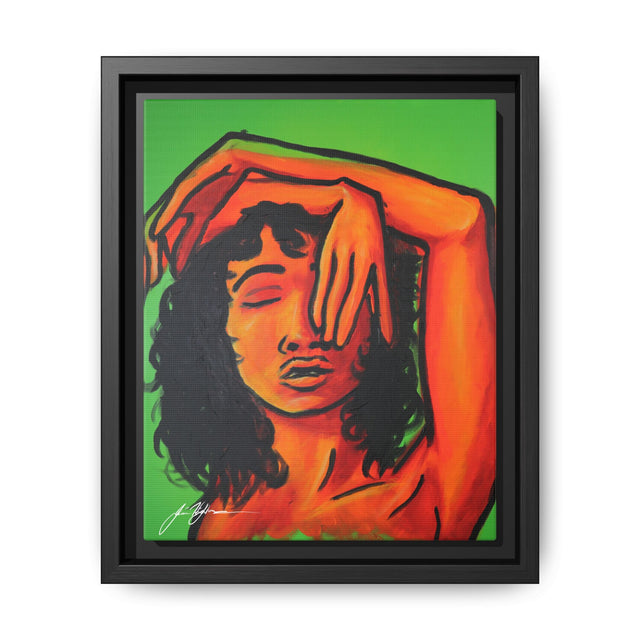 Burn For — Framed Matte Canvas Wall Art