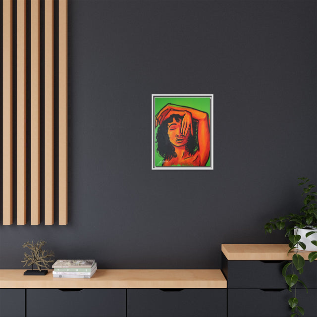 Burn For — Framed Matte Canvas Wall Art