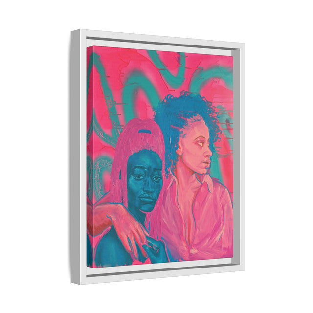 Familiar - Framed Canvas Print