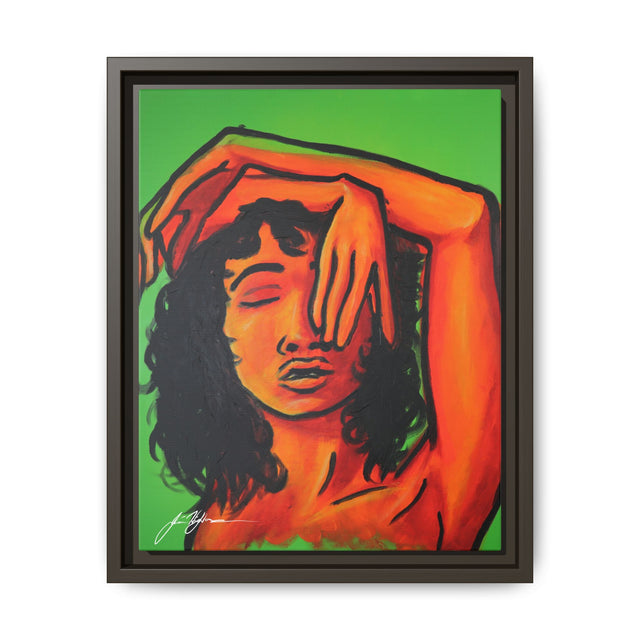 Burn For — Framed Matte Canvas Wall Art