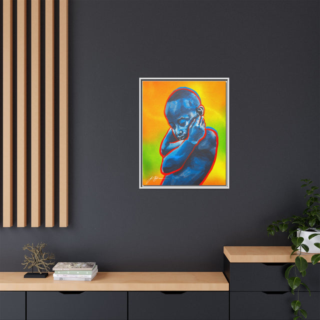 Soothe - Framed Canvas Print