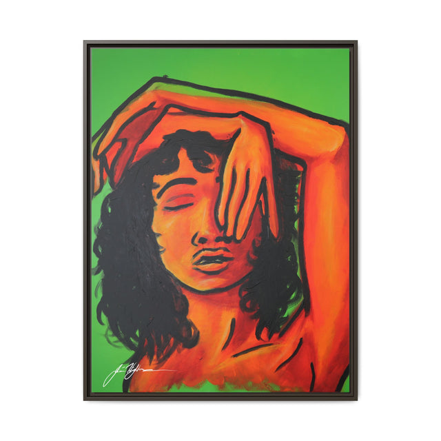 Burn For — Framed Matte Canvas Wall Art