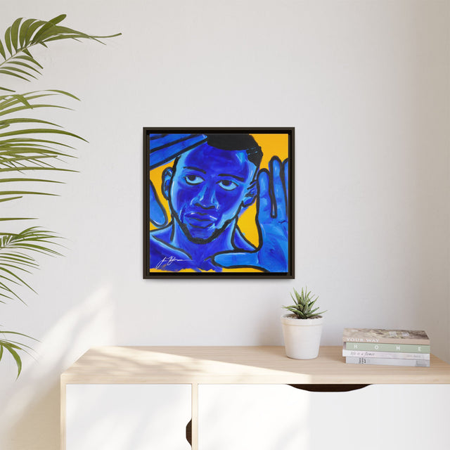 Indio Painting — Matte Framed Canvas Art