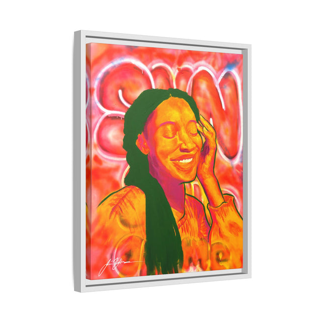 Sunshine On Me - Framed Canvas Print