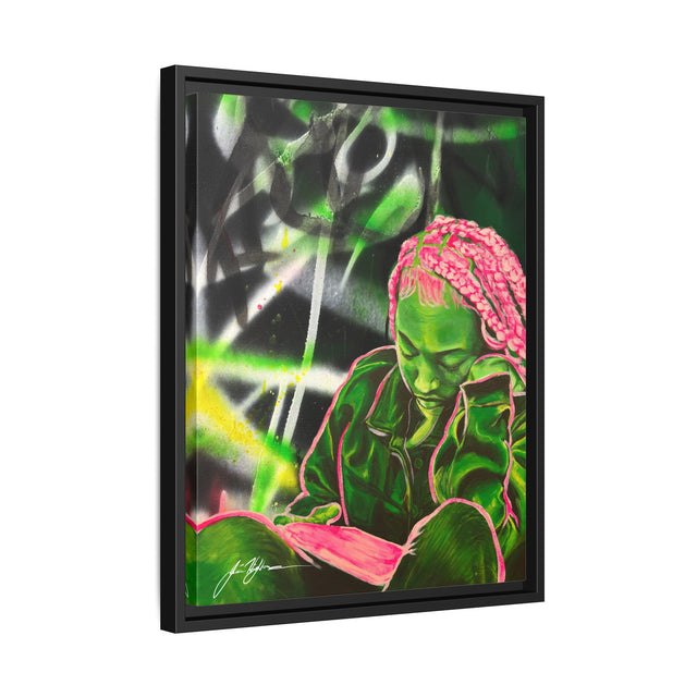 Disconnected - Framed Canvas Print