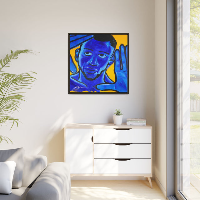 Indio Painting — Matte Framed Canvas Art