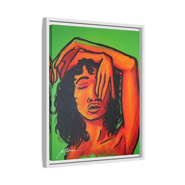 Burn For — Framed Matte Canvas Wall Art