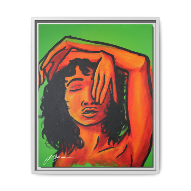 Burn For — Framed Matte Canvas Wall Art