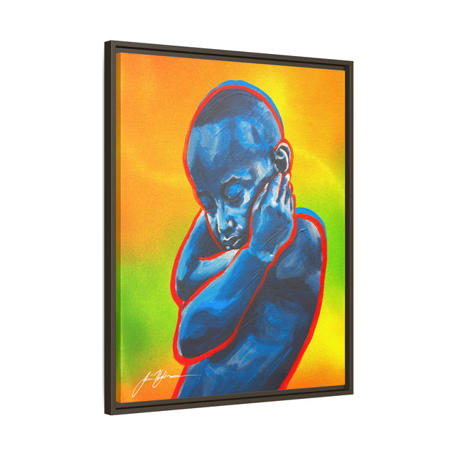 Soothe - Framed Canvas Print