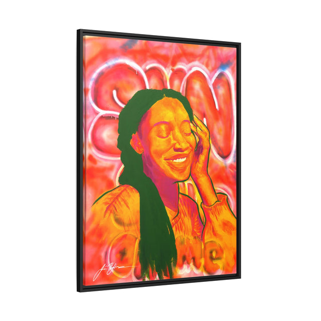 Sunshine On Me - Framed Canvas Print