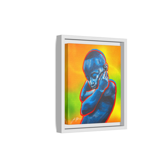 Soothe - Framed Canvas Print