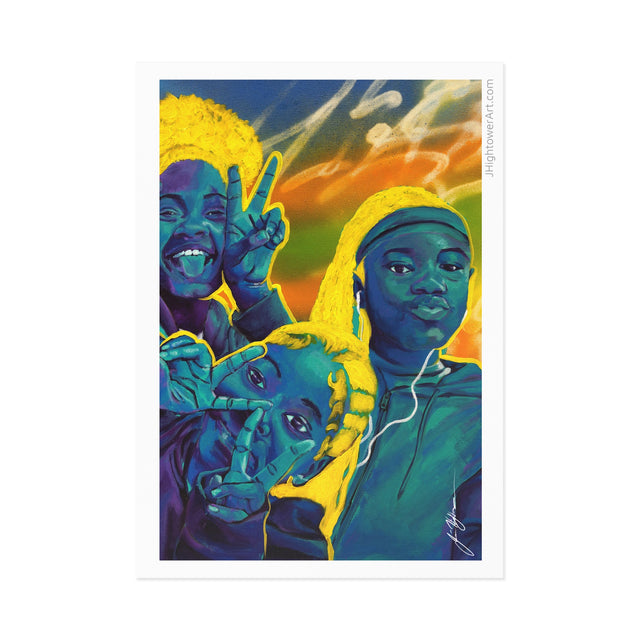 Self Peace and Joy —Fine Art Postcard